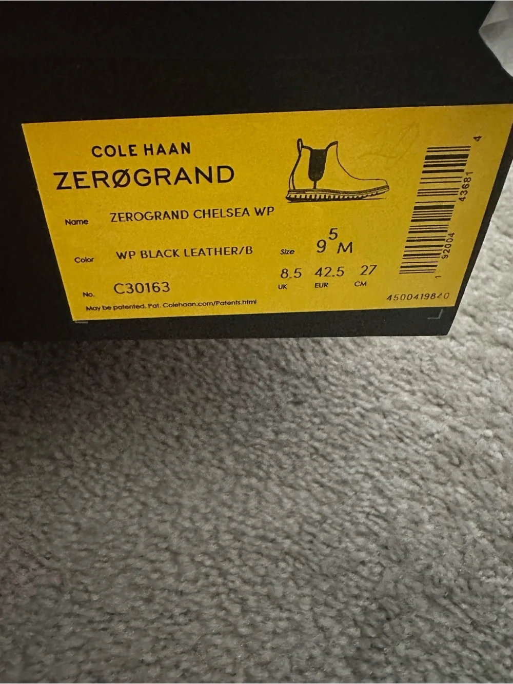 Cole Haan ZeroGrand Chelsea WP Boots